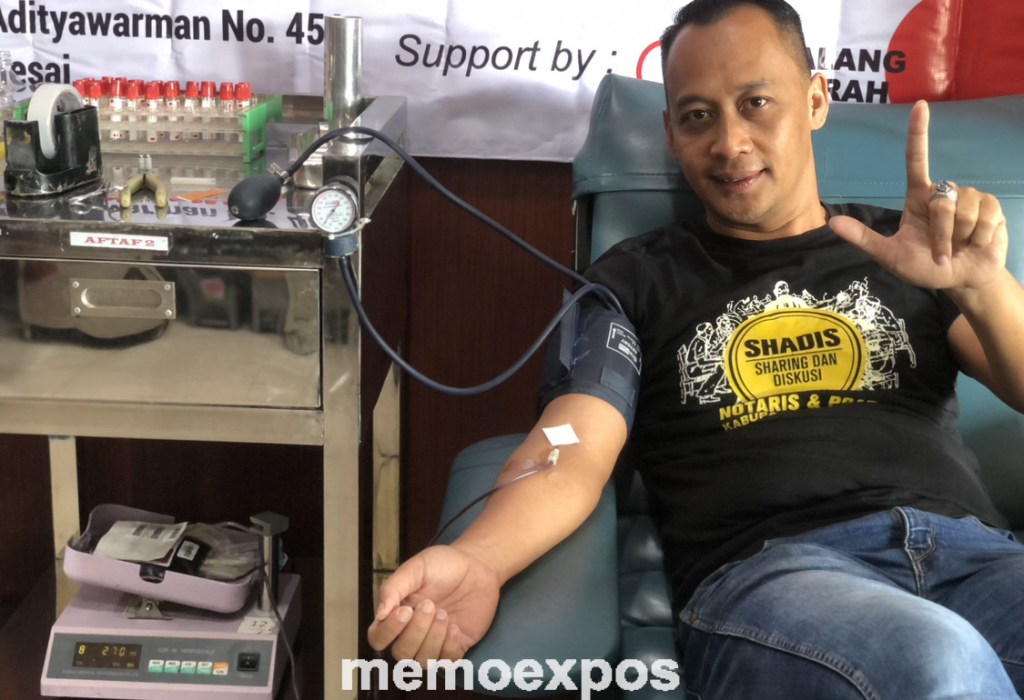 Para Notaris dan PPAT di Jombang Gelar Donor Darah, Peringati HUT INI dan IPPAT