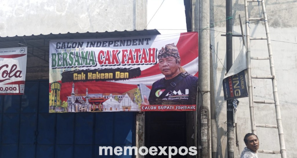 Beredar Poster Seorang PKL di Jombang Didorong Masyarakat Untuk Jadi&nbsp;Bupati