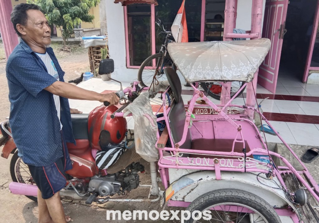 Tukang Becak di Jombang Puluhan Tahun Tak Tersentuh Bantuan Sosial