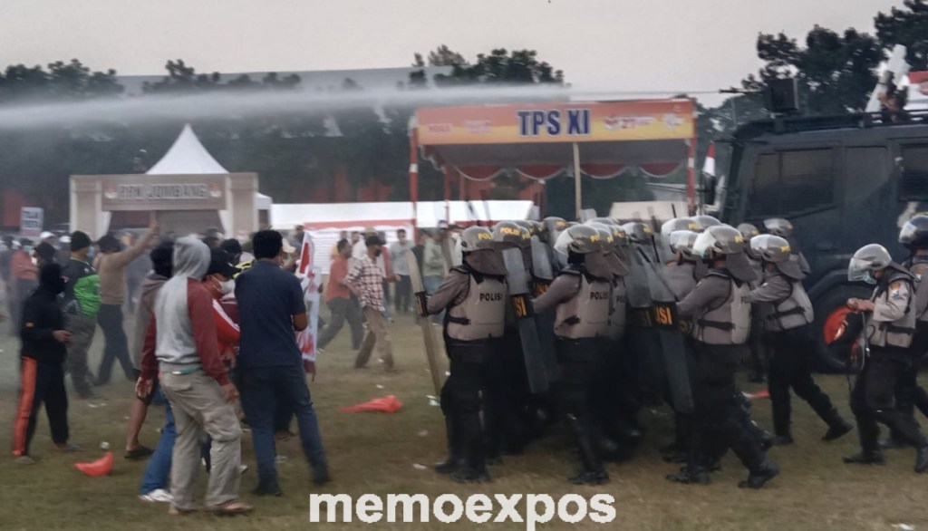 Polres Jombang Gelar Simulasi Pengamanan Pilkada 2024