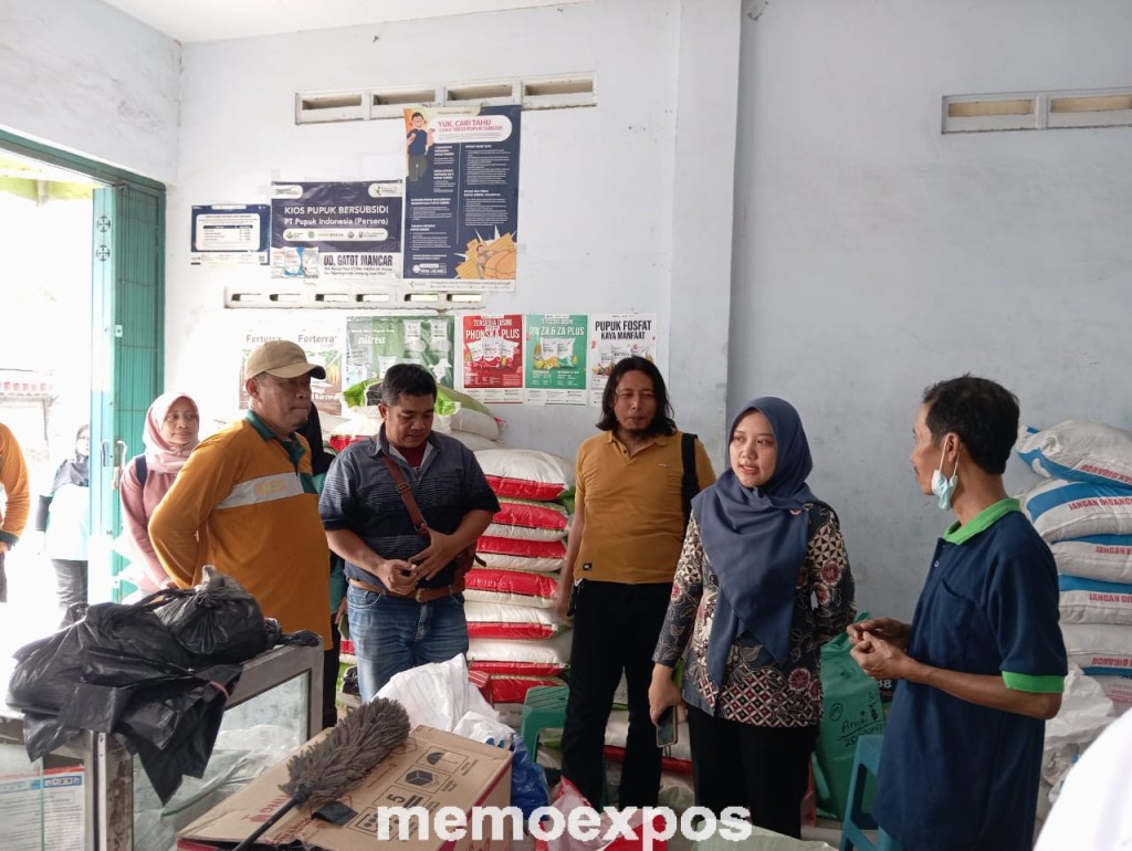 Kadis Pertanian Jombang Bersama Tim KP3 Sidak Distributor dan Kios Pupuk, Ini&nbsp;Hasilnya