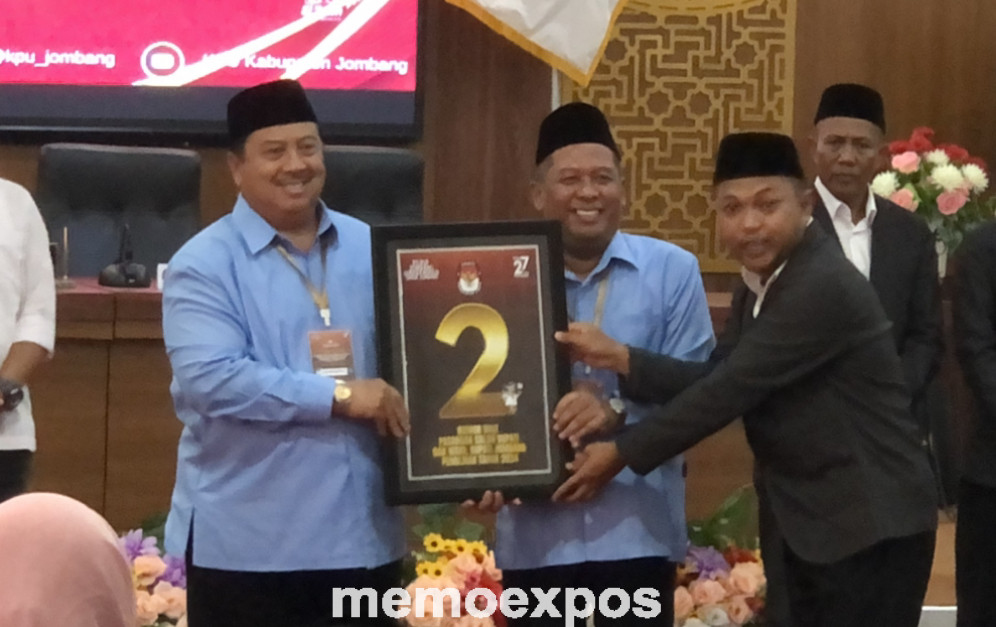 Pasangan WarSa Bersyukur Dapat Nomor 2 di Pilkada Jombang, Filosofi&nbsp;Keberuntungan